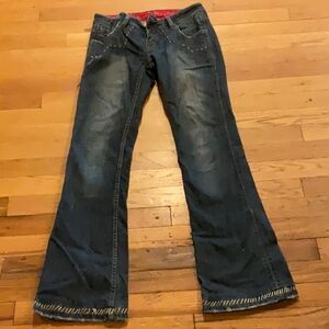 Flared jeans